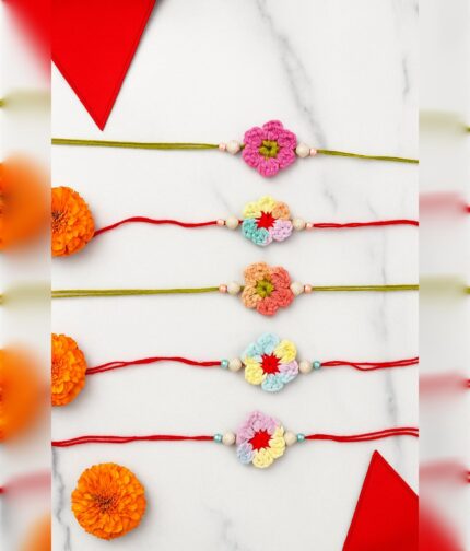 Handmade Crochet Rakhi