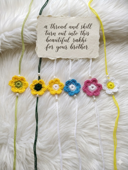 Handmade Crochet Rakhi