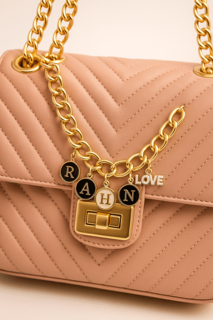 Personalised Bag charm