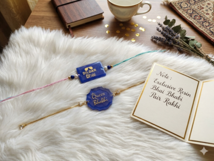 Resin Pair Rakhi
