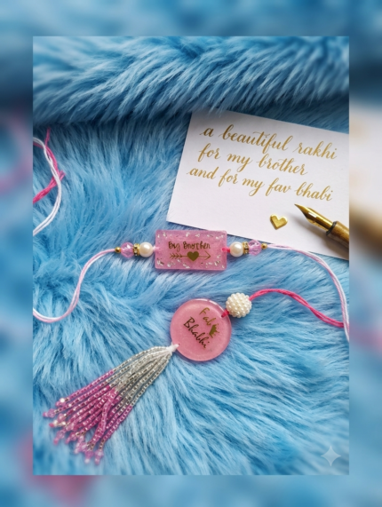 Resin pair Rakhi