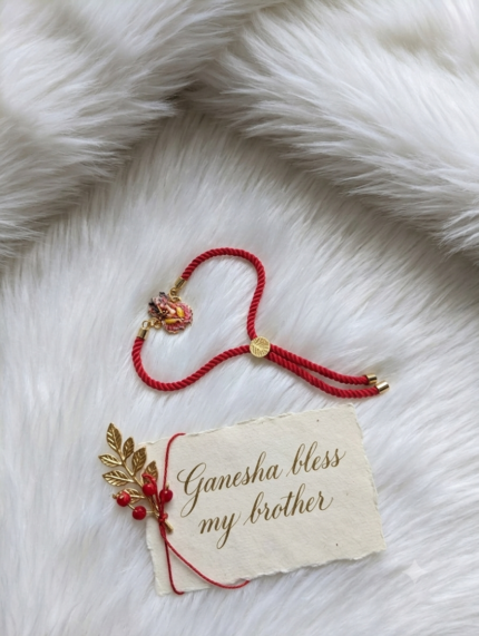 Ganesha belt rakhi