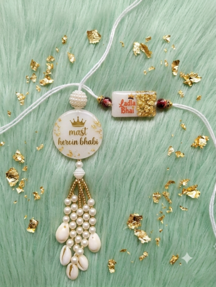 Resin Pair Rakhi