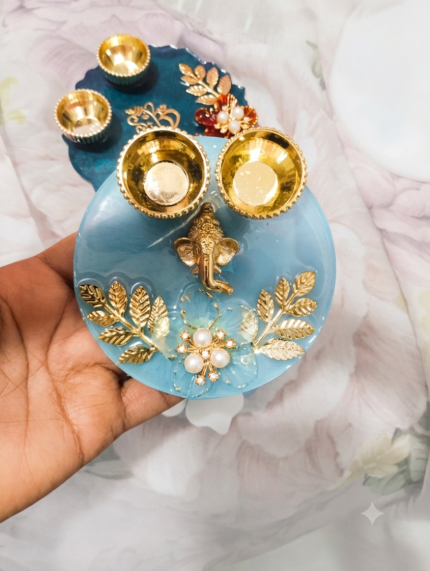 Resin 4 inch tika platter